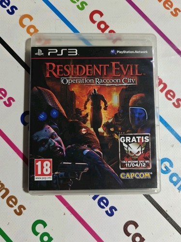 Ps3 resident evil operation - evil,