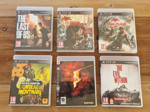 Lot ps3 pal survival horror - ps3,